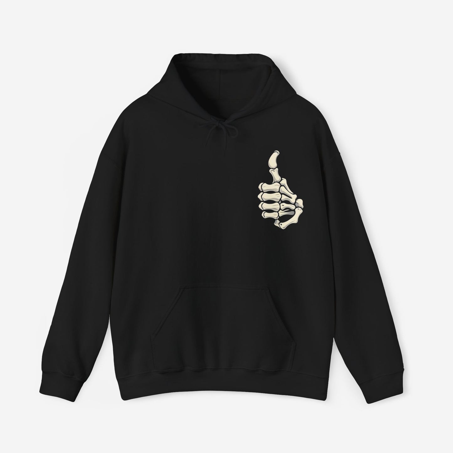 Skeleton Hoodie - No Worries, Just Bones Hoodie