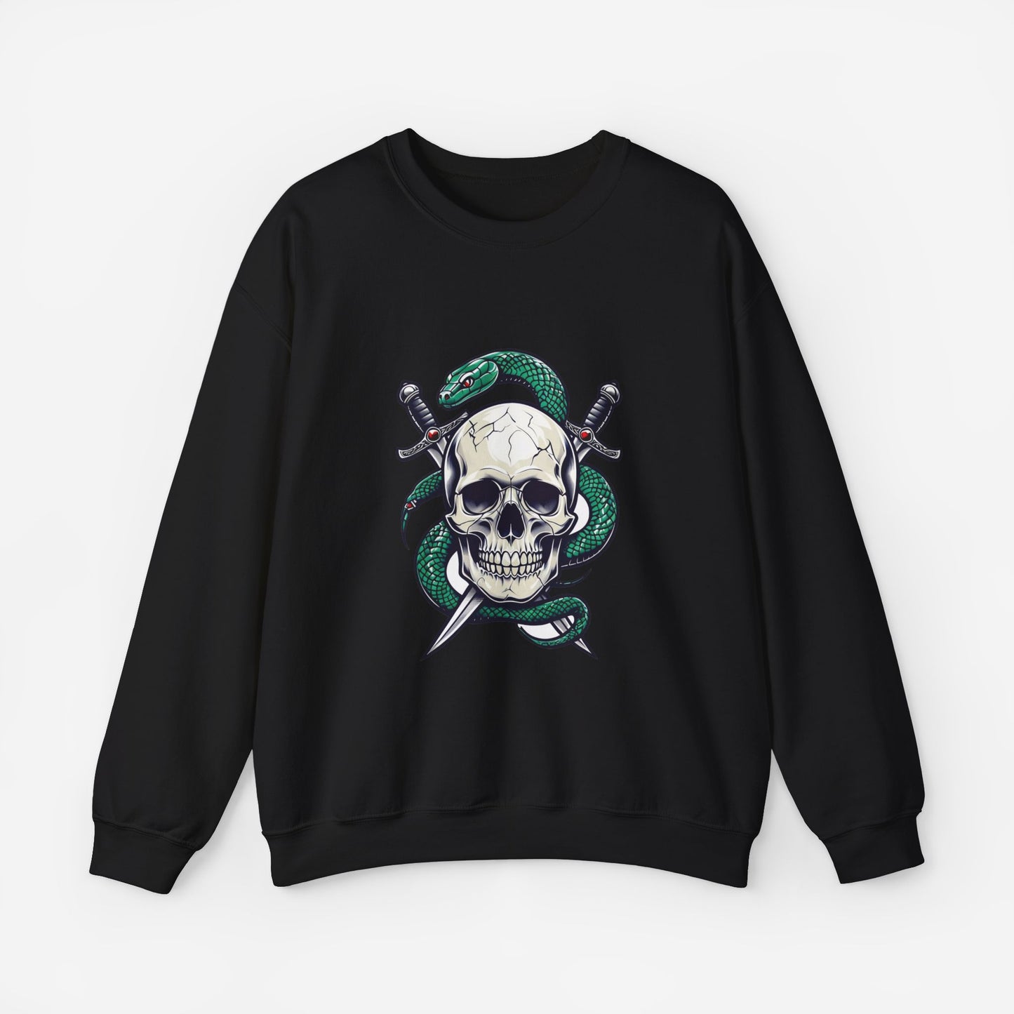 Skull and Snake Crewneck Sweatshirt