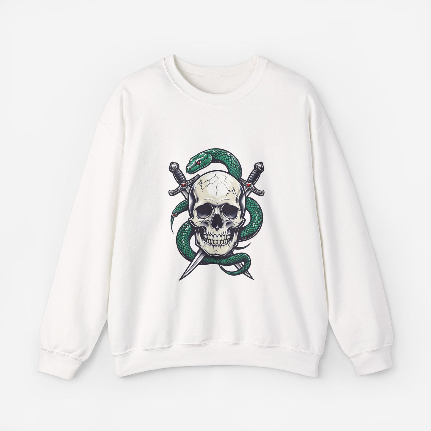Skull and Snake Crewneck Sweatshirt