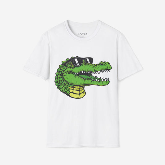 Cool Crocodile T-Shirt - Summer Casual Wear
