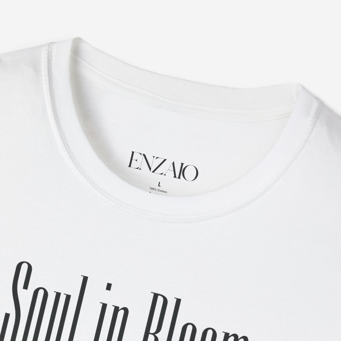 Floral Artistic T-Shirt - Soul in Bloom Tee for Inspiration and Self-Care