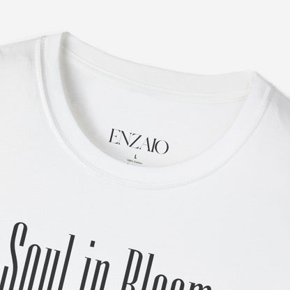 Floral Artistic T-Shirt - Soul in Bloom Tee for Inspiration and Self-Care